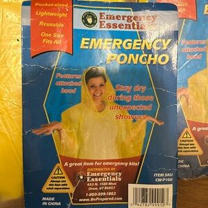 *New* Emergency Ponchos